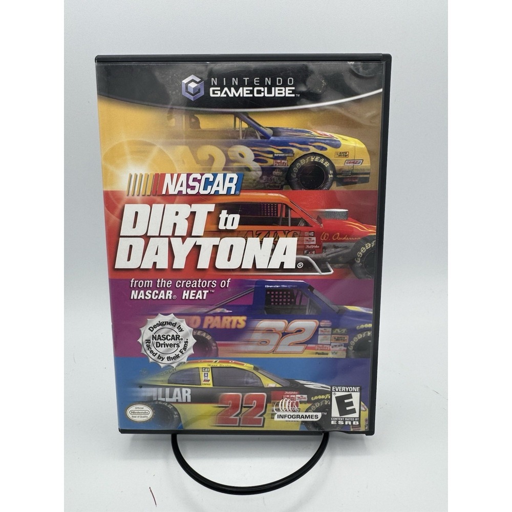 NASCAR: Dirt to Daytona (Nintendo GameCube,‎ 2002) Complete CIB